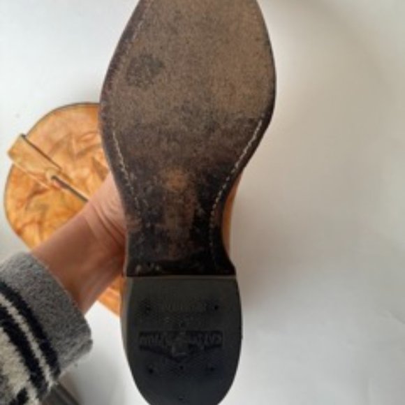 Vintage Cat’s Paw Leather Cowboy Boots size 11 - Picture 5 of 6